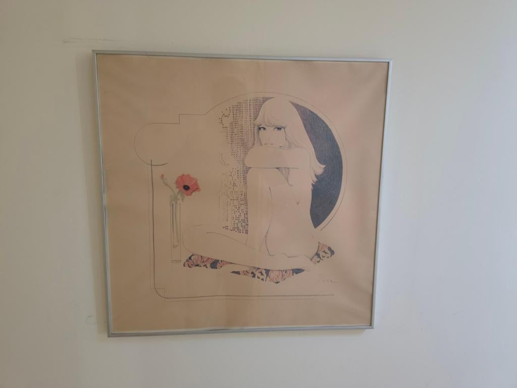 Art deco litho William Tara, Ophalen