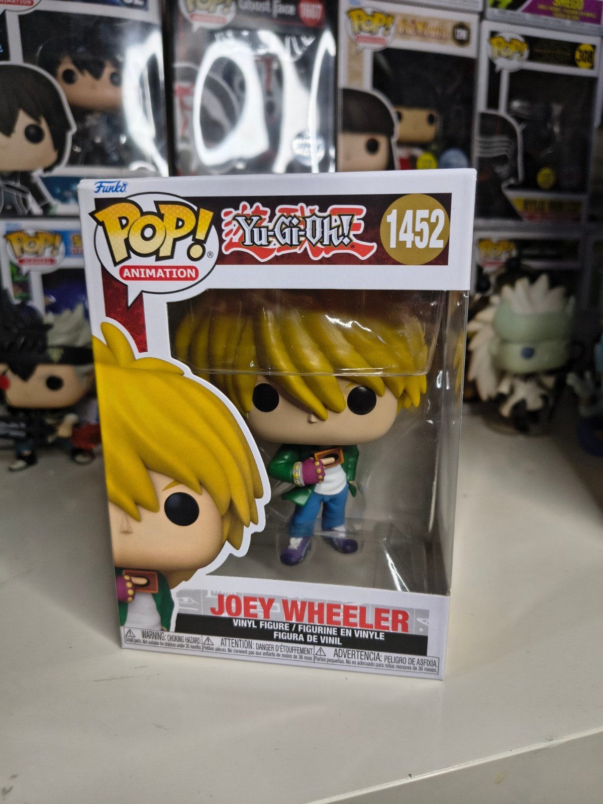 Funko Pop! Yu-Gi-Oh! Joey Wheeler #1452, Ophalen of Verzenden, Nieuw