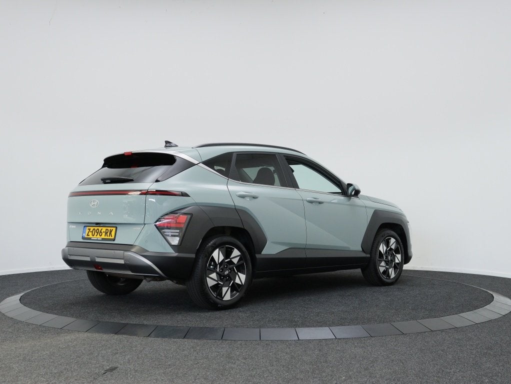 Hyundai KONA 1.6 GDI HEV Premium | Stoelverwarming | 360 Cam, Auto's, 12 maanden, Stof, Gebruikt, Origineel Nederlands