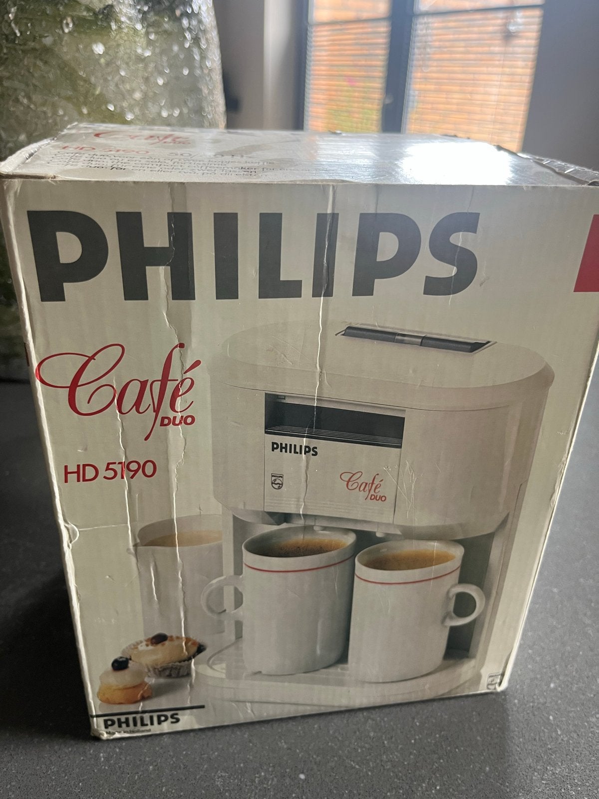 Philips Café Duo HD 5190 Koffiezetapparaat, Witgoed en Apparatuur, Koffiemachine, Gemalen koffie, Ophalen of Verzenden, Zo goed als nieuw