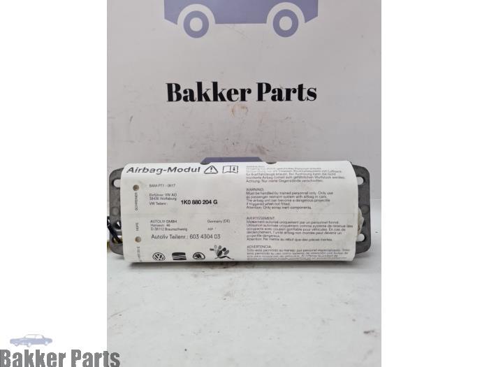 Airbag rechts (Dashboard) van een Volkswagen Golf, Gebruikt, -, Volkswagen, -