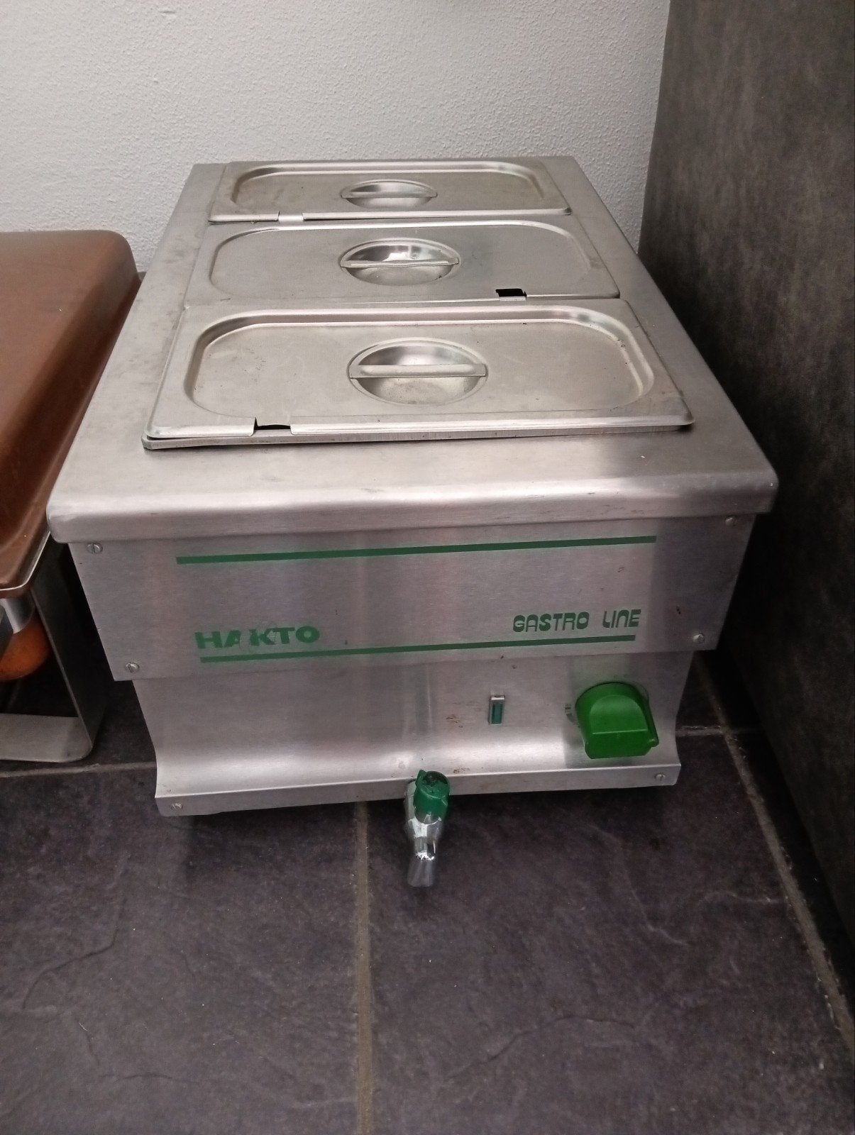 HAKTO Gastro Line Bain Marie - 3x GN 1/3, Ophalen, Gebruikt