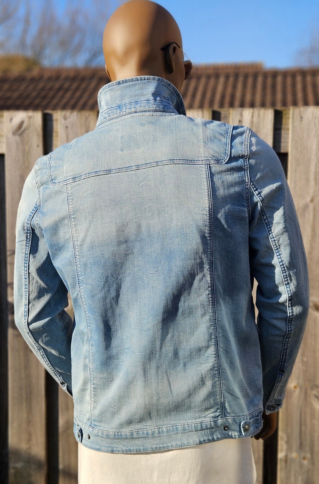 PME Legend spijkerjack - Maat L - Zo goed als nieuw, Info@justbrands.nl, Blauw, Ophalen of Verzenden, Zo goed als nieuw