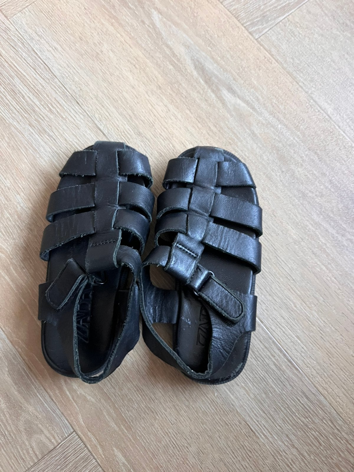 Zara zwart zomer sandalen maat 25, Ophalen of Verzenden, Zo goed als nieuw, Meisje, Overige typen