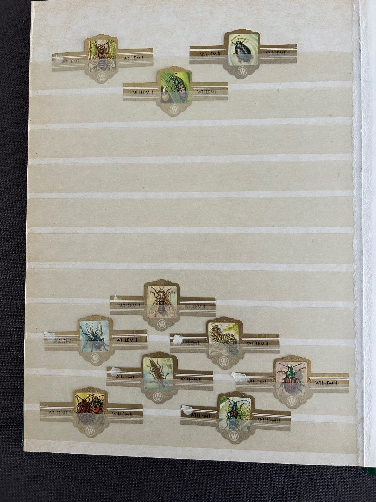 Honderden Sigarenbandjes Willem II en Elisabeth Bas, Verzamelen, Rookartikelen, Aanstekers en Luciferdoosjes, Ophalen of Verzenden