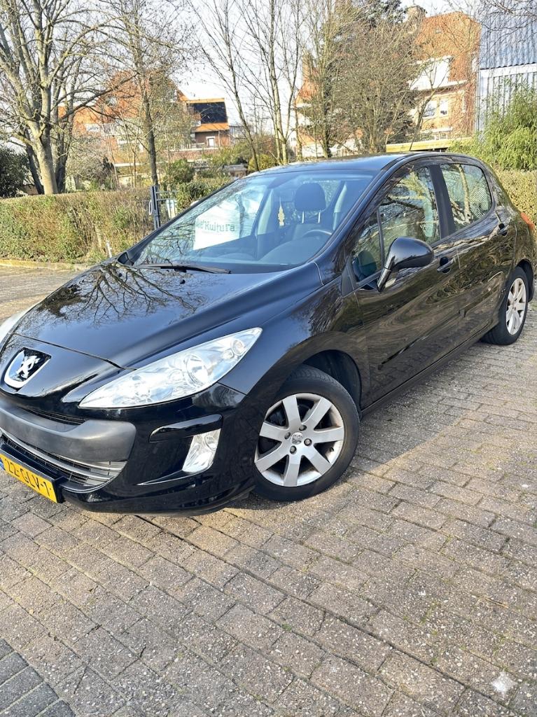 Peugeot 308 1.6 VTi | Zwart | Panoramadak | Trekhaak, Auto's, Zwart, Zwart, Handgeschakeld, Particulier