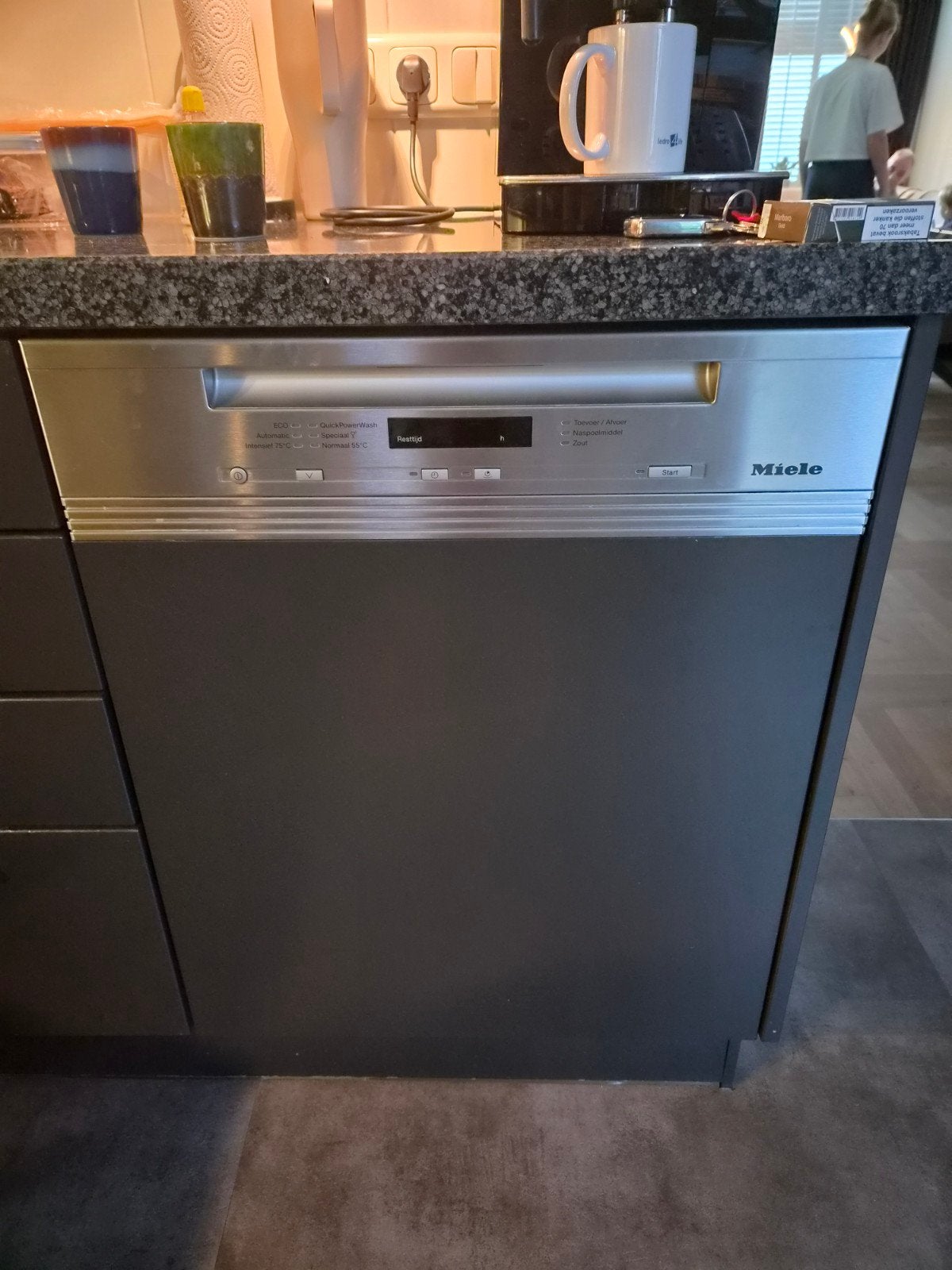 Miele Vaatwasser - Inbouwmodel, Witgoed en Apparatuur, Ophalen, Gebruikt, 60 cm of meer, Inbouw