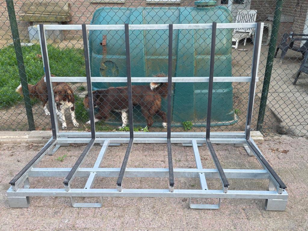 Glasbok / kozijnbok, Doe-het-zelf en Verbouw, 100 liter of meer, Ophalen of Verzenden, Transportkar