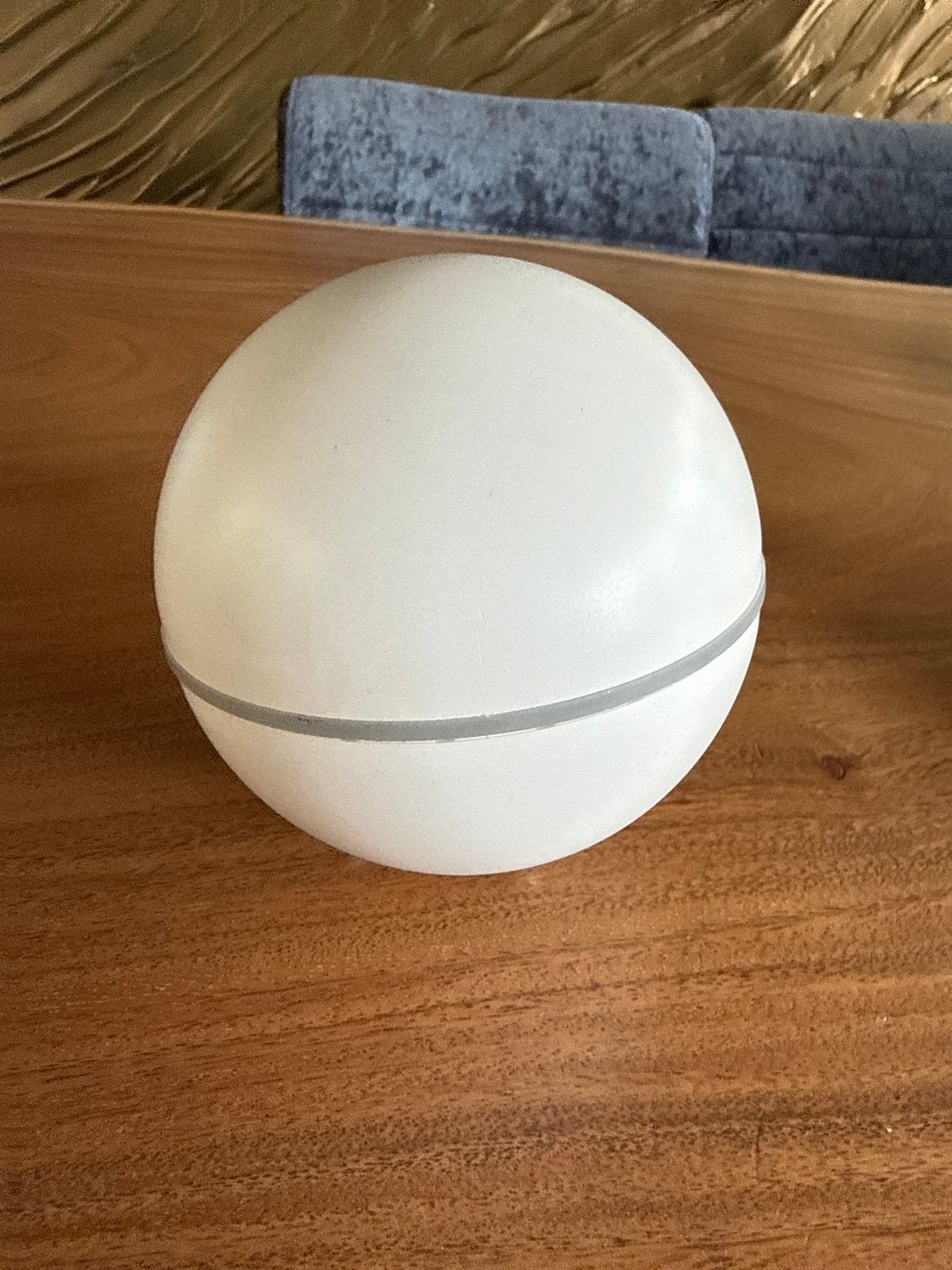 Alhom Witte Bolvormige Wekker met USB-aansluiting, Ophalen of Verzenden, Zo goed als nieuw, Digitaal