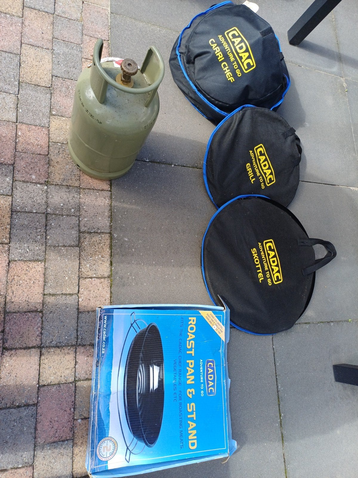 Zeer complete Cadac Skottelbraai met gasfles, Ophalen
