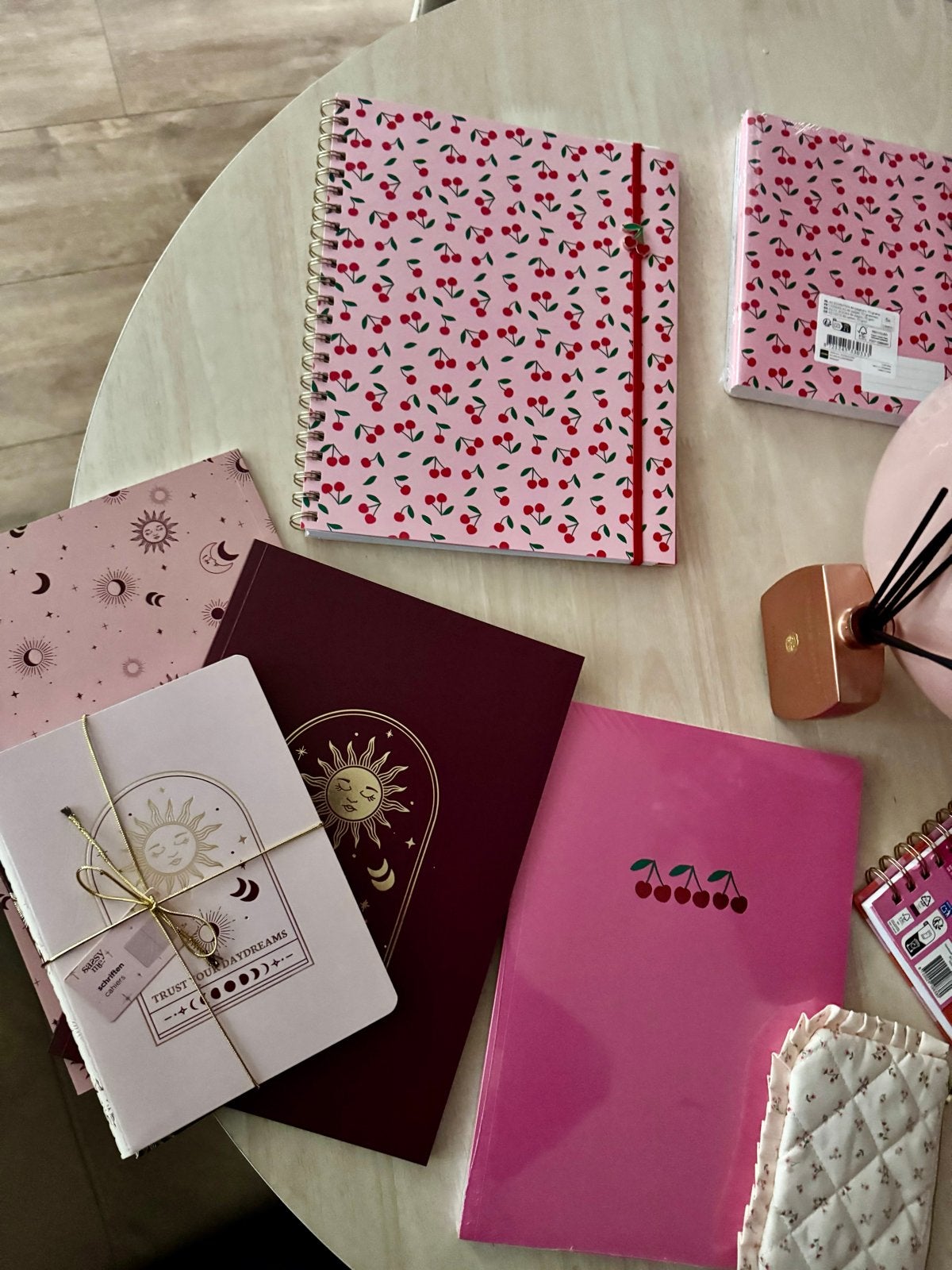 SET Schriften, bullet journal, collegeblok, etui. NIEUW, Ophalen of Verzenden, Nieuw