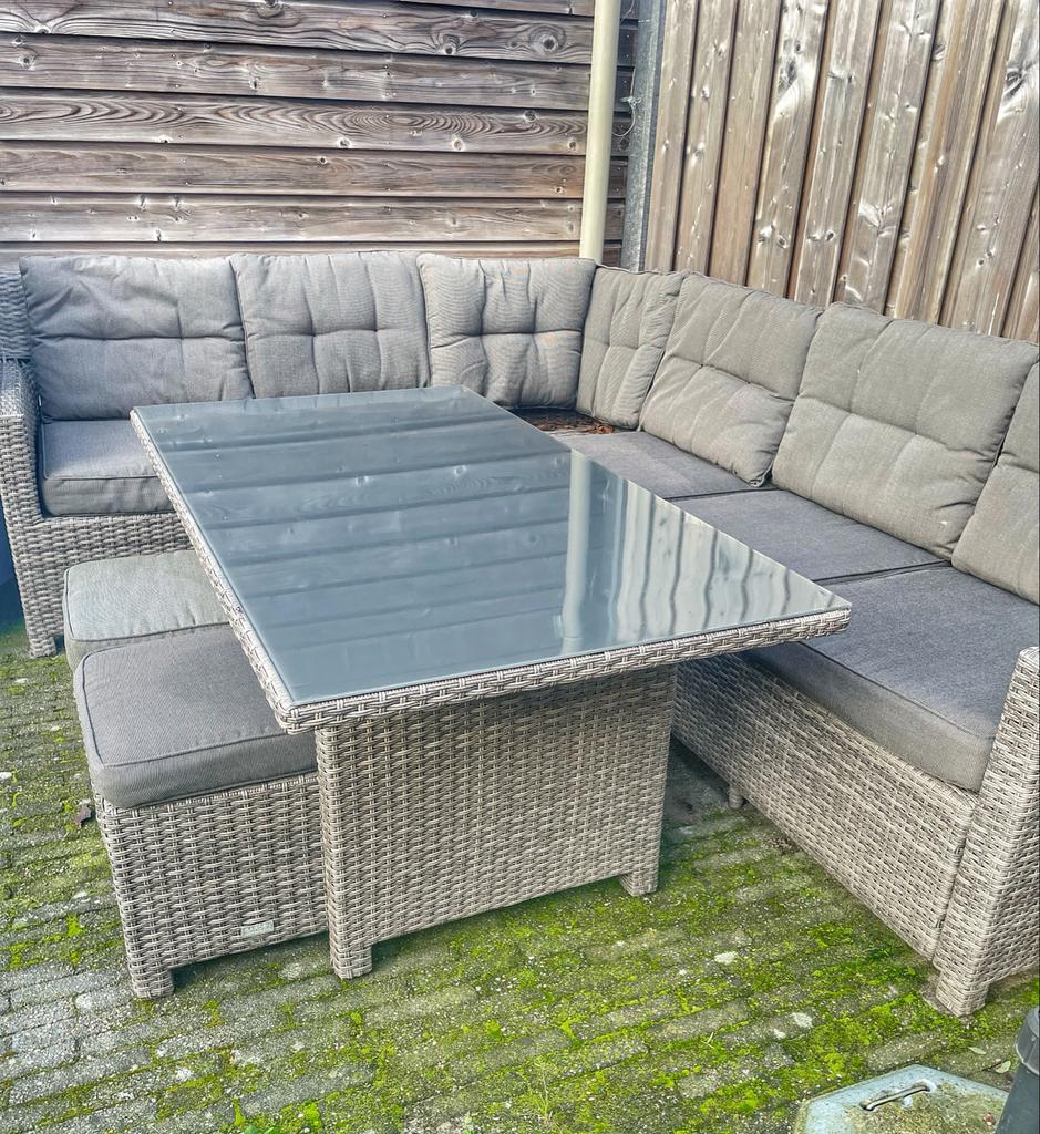 Garden Impressions Jaru lounge dining set (allern ophalen), Ophalen, 5 zitplaatsen, Gebruikt, Loungeset
