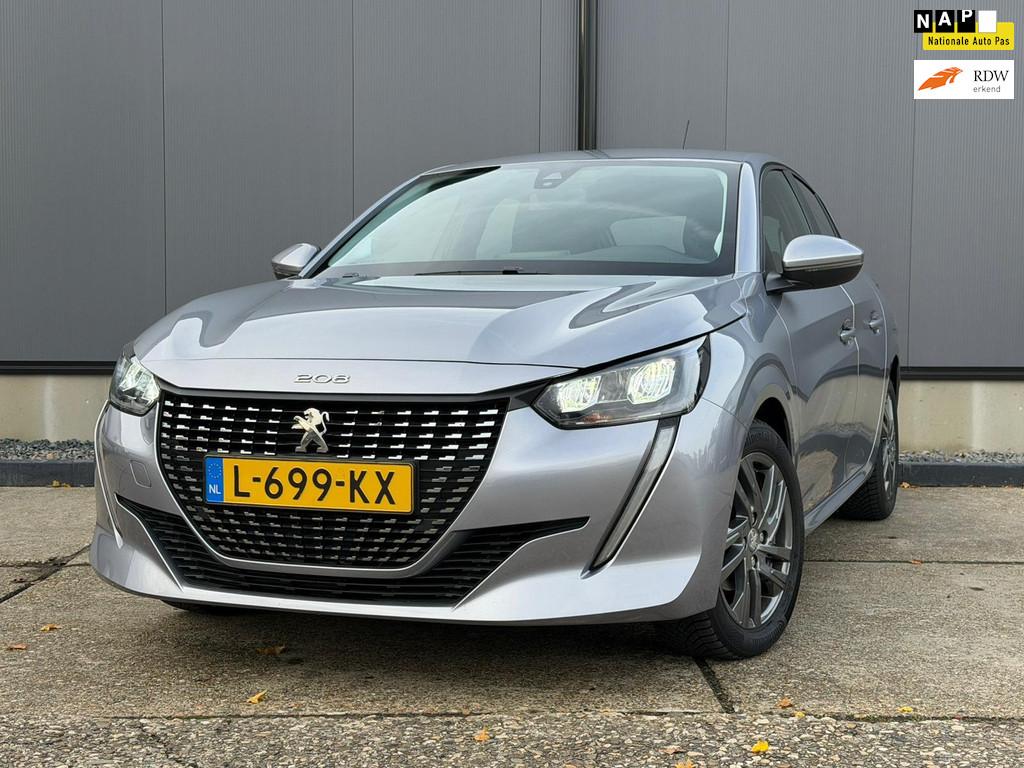 Peugeot 208 1.2 PureTech Blue Lease Active vol opties BTW in, Auto's, Peugeot, Bedrijf, Te koop, ABS, Airbags, Airconditioning