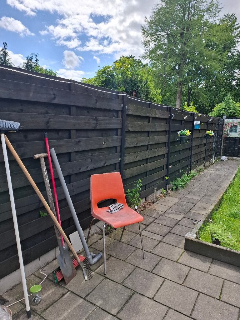 Schutting, Tuin en Terras, Schuttingen, Ophalen, 6 meter of meer, Hout, 1 tot 2 meter