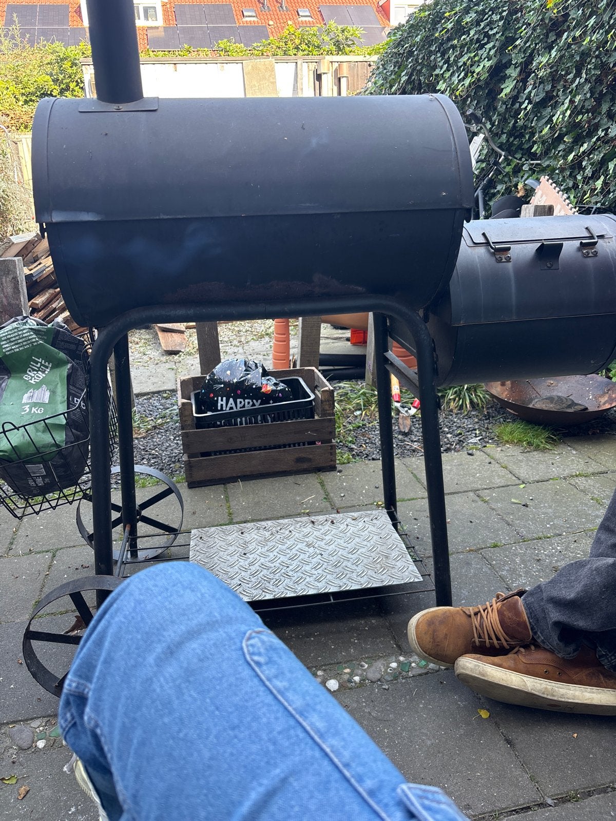 Gratis ijzer ophalen, Ophalen, Gebruikt