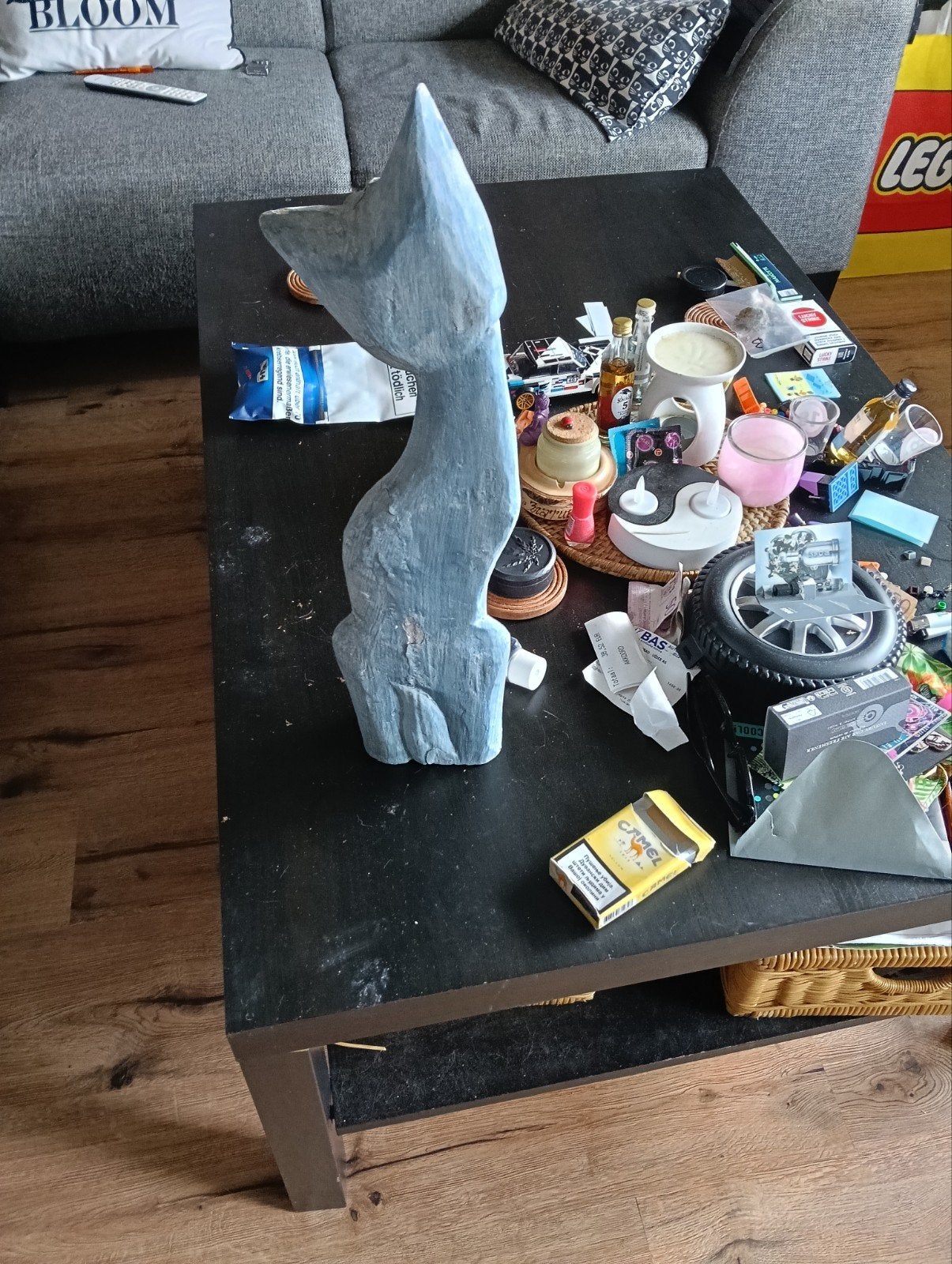 leuke decoratie kat, Verzamelen, Beelden en Beeldjes, Ophalen, Gebruikt, Dier
