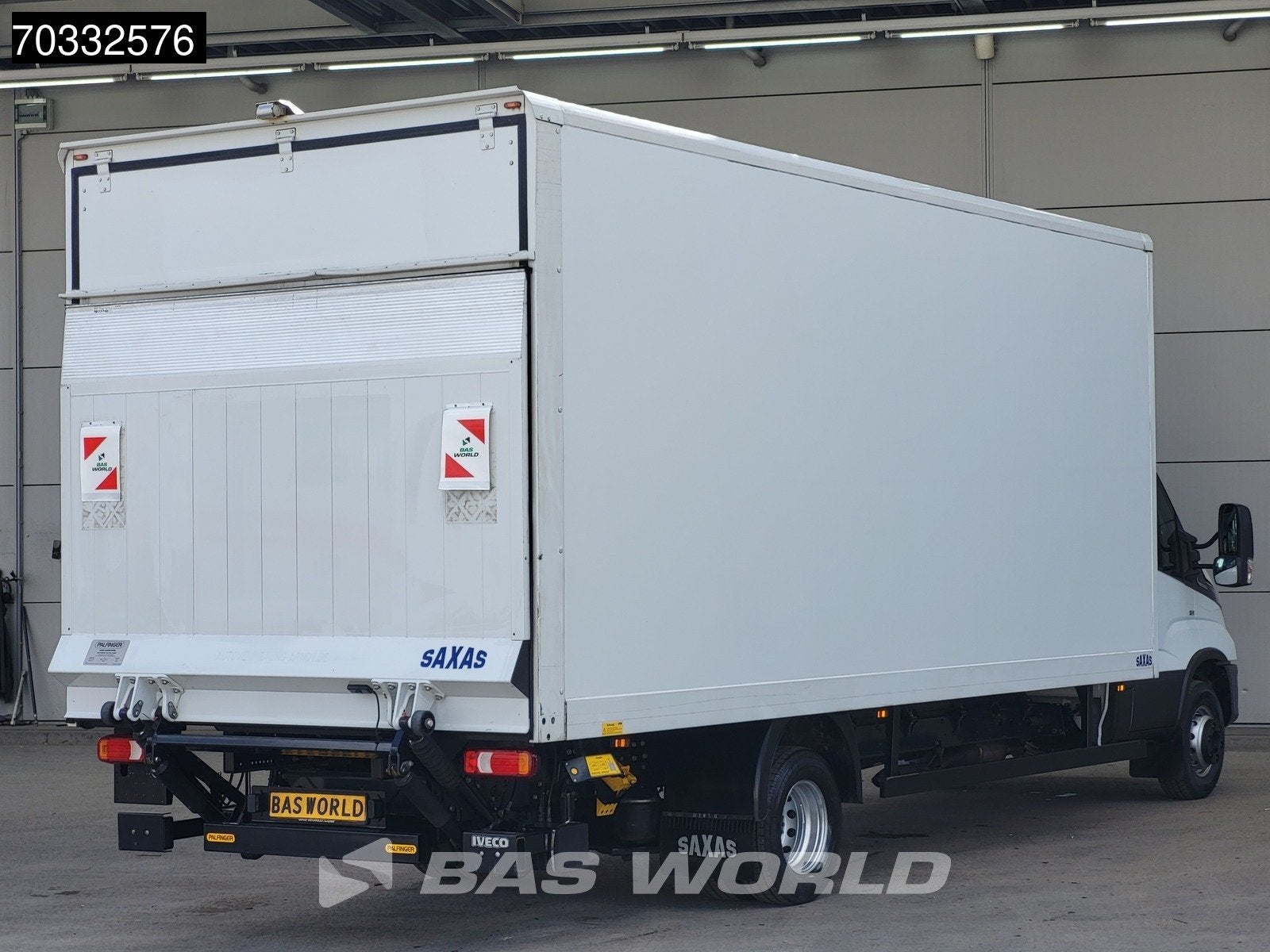 Iveco Daily 72C21 3.0L Automaat 1000KG Laadklep Luchtvering, Automaat, Stof, Gebruikt, Euro 6