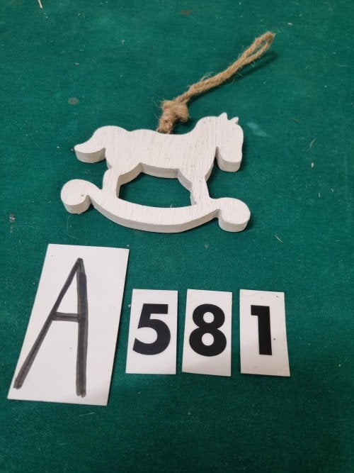 kerst hanger paard hout [a581, Diversen, Kerst, Ophalen of Verzenden, 'T Olde Gre-j, Info@toldegrej.nl, Endepoelstraat 20f Didam