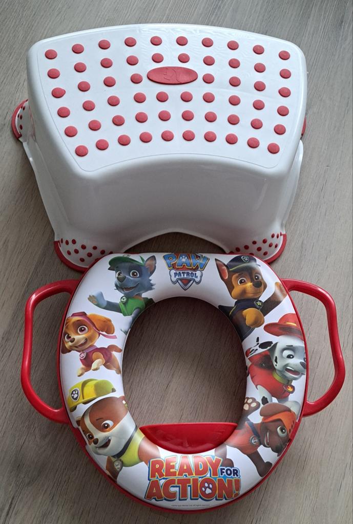 Paw Patrol toiletverkleiner en opstapje, Gebruikt, Overige typen, Standaard, Ophalen