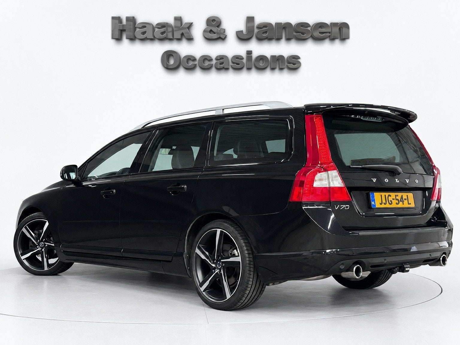 Volvo V70 2.0 T5 Summum - R Design - Cruise - Stoelverwarmin, Auto's, 4 cilinders, Zwart, Geïmporteerd, 12 km/l