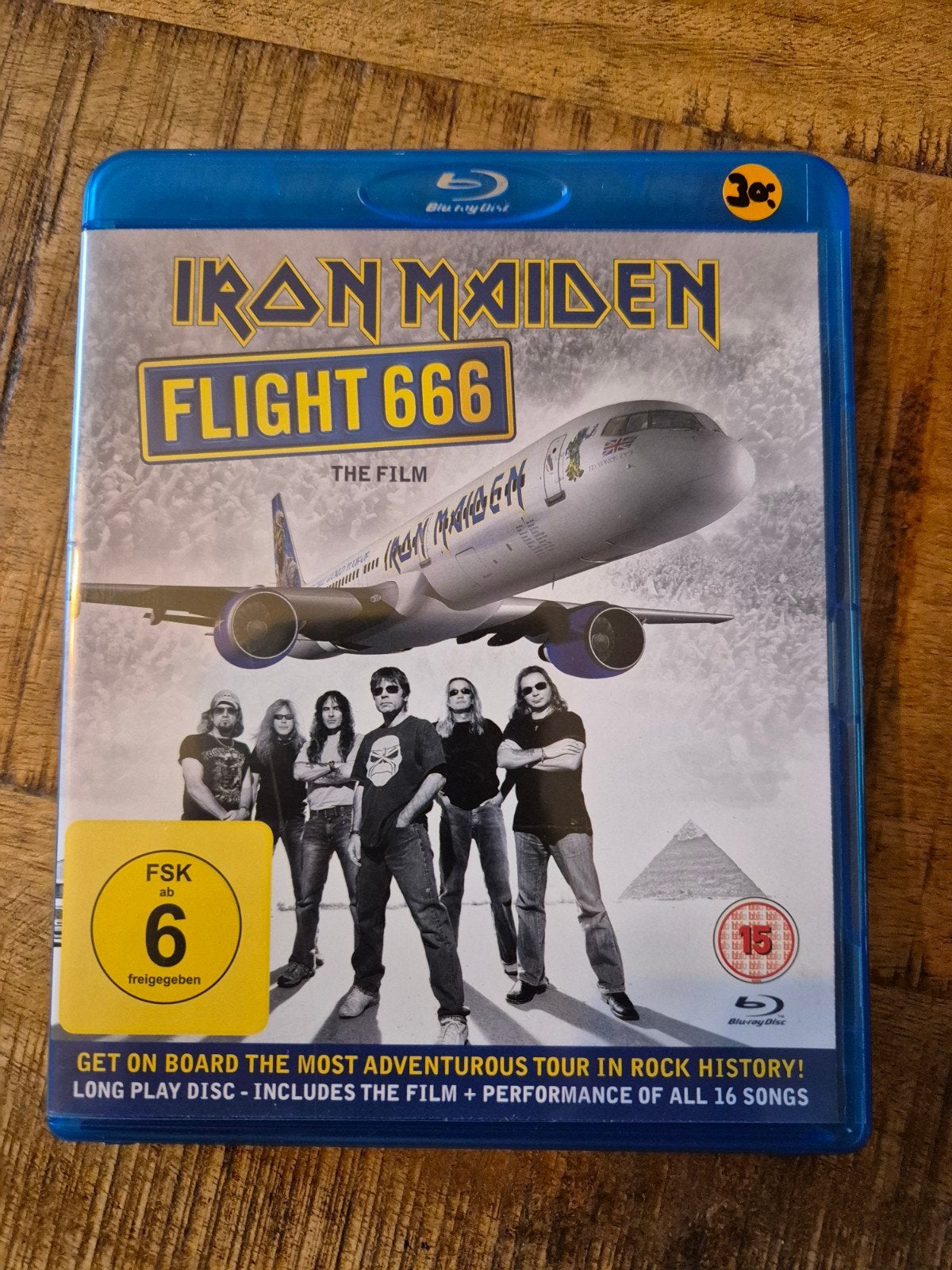Iron Maiden - Flight 666 The Film Blu-ray, Muziek en Concerten, Documentaire, Engels, Vanaf 16 jaar