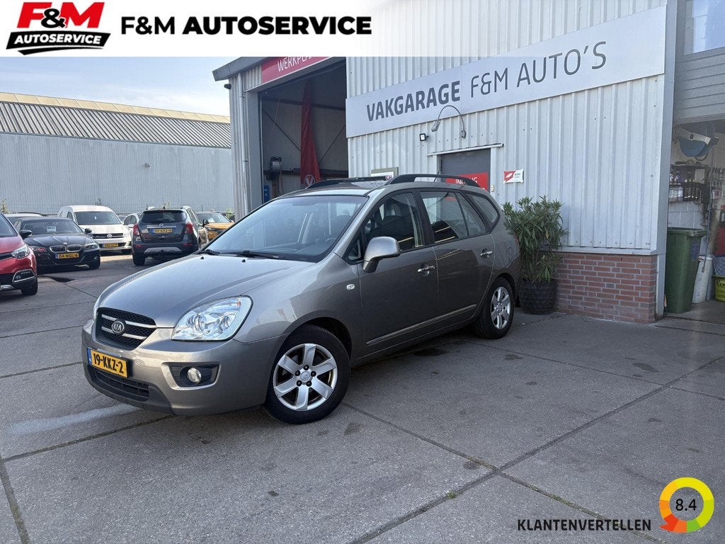 Kia Carens 2.0 CVVT X-ecutive, Auto's, Kia, 1998 cc, Stof, Gebruikt, 4 cilinders