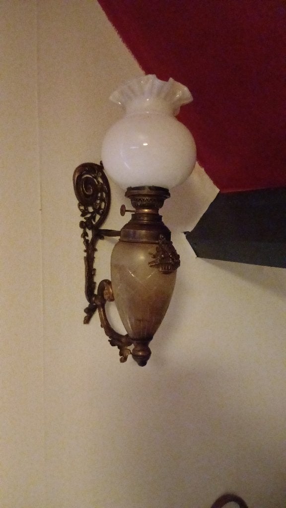 olielamp, Antiek en Kunst, Ophalen