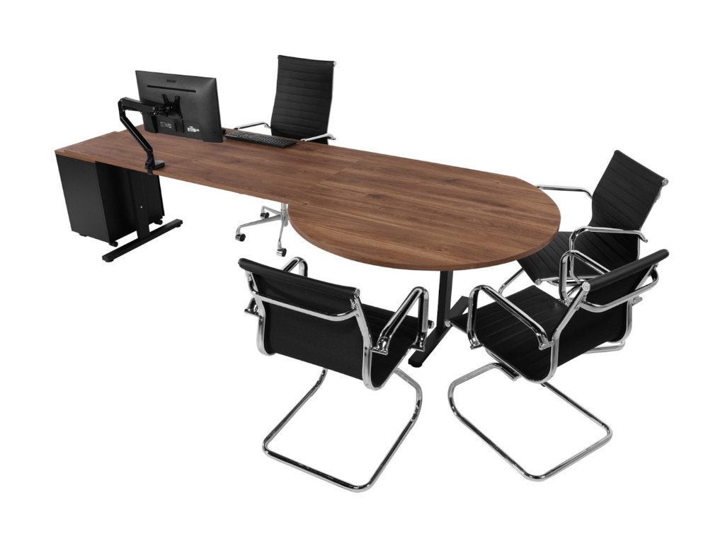 Directie bureau | Manager bureau | Bureau met vergaderstuk, Ophalen of Verzenden, In hoogte verstelbaar, Nieuw