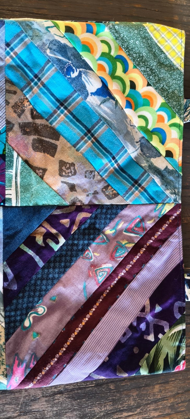 Unieke Handgemaakte Patchwork Tas - Diverse Kleuren, Ophalen of Verzenden, Nieuw, Overige kleuren, Handtas
