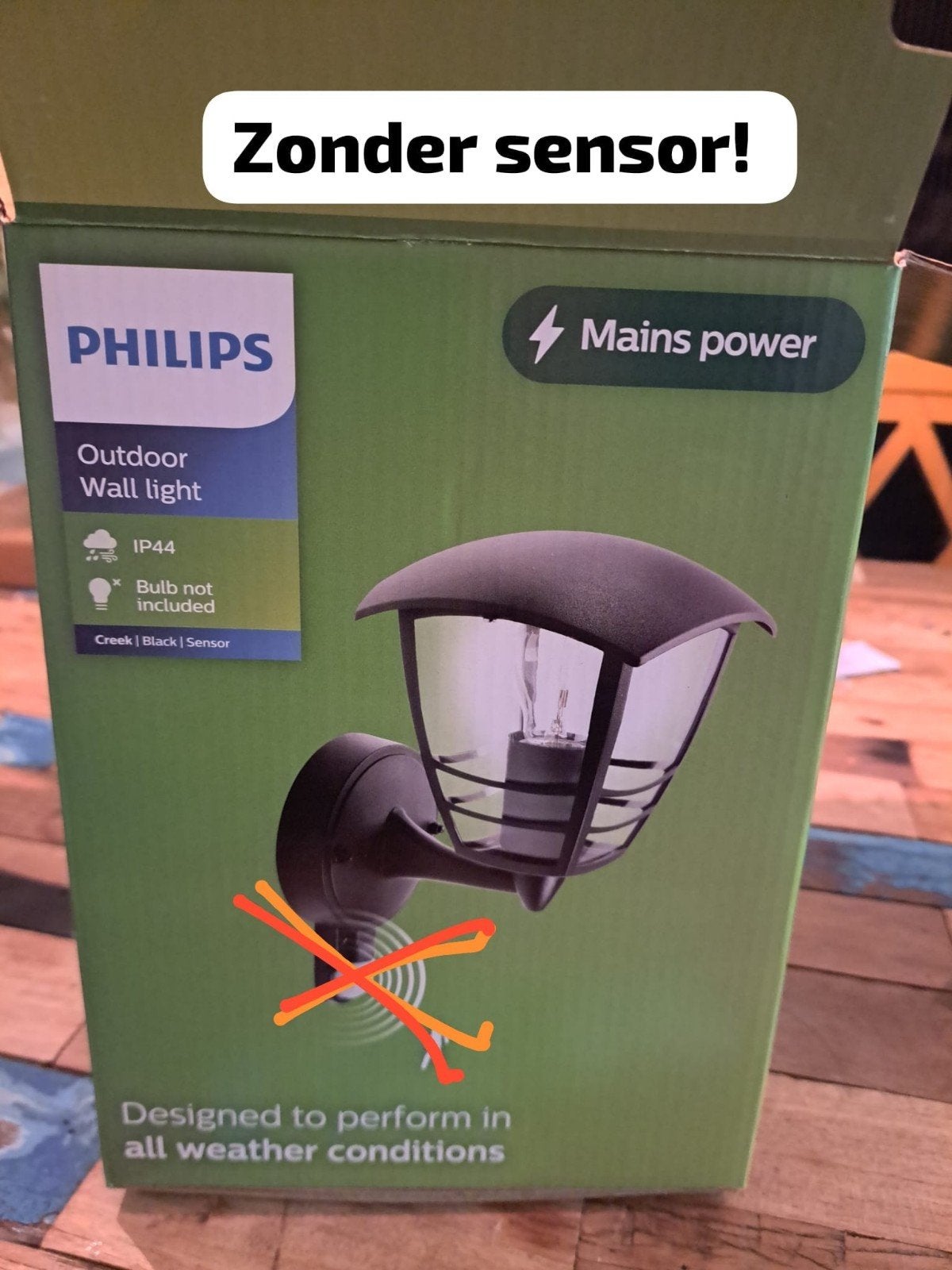 Nieuwe buitenlamp!, Kunststof, Minder dan 50 watt, Wandlamp, Nieuw