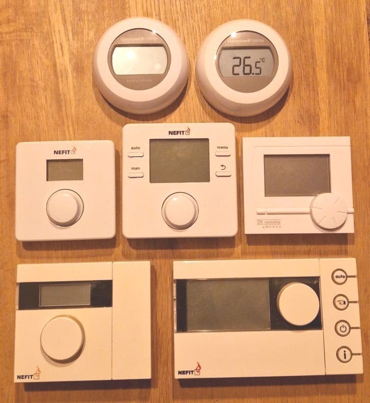 Meerdere Kamerthermostaten NEFIT/REMEHA/HONEYWELL, Doe-het-zelf en Verbouw, Ophalen of Verzenden