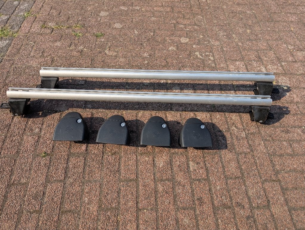Opel Zafira B dakdragers, Auto diversen, Dakdragers, Ophalen, Zo goed als nieuw