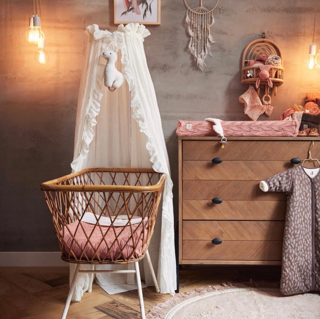 Jollein baby sluier met sluierstang, Ophalen of Verzenden, Zo goed als nieuw, Klamboe