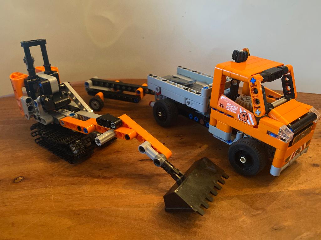 LEGO Technic Wegenbouwploeg - 42060, Ophalen of Verzenden, Zo goed als nieuw, Complete set, Lego