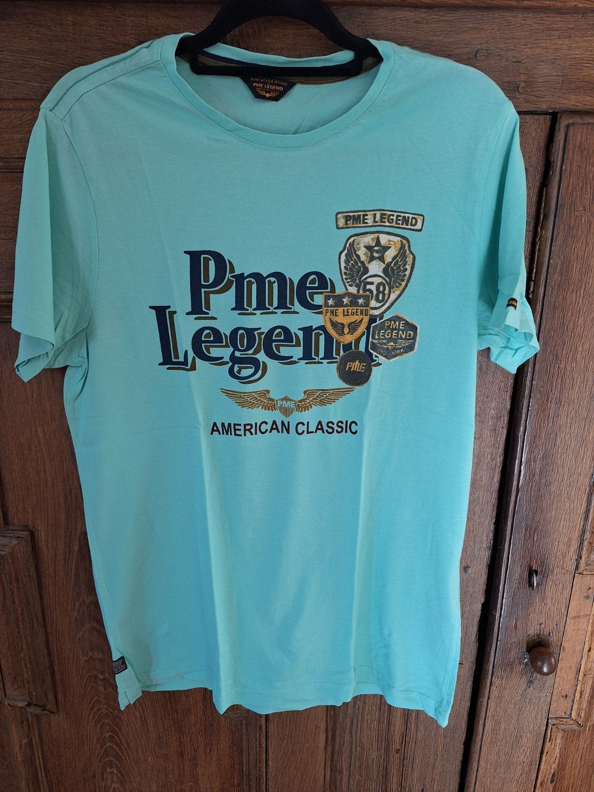 Zgan, stoer t-shirt PME Legend, M, Maat 52/54 (L), Blauw, Ophalen of Verzenden, Zo goed als nieuw