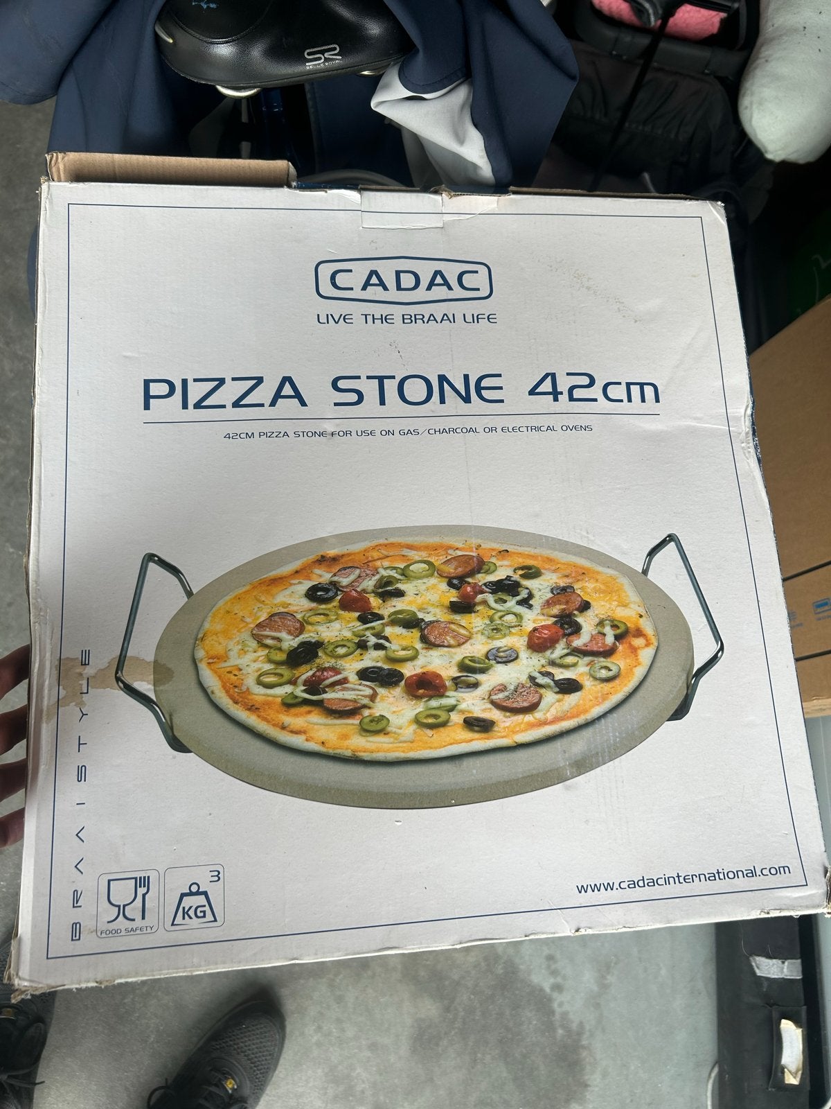 Cadac Pizzasteen 42cm - Nieuw, Tuin en Terras, Ophalen of Verzenden, Nieuw