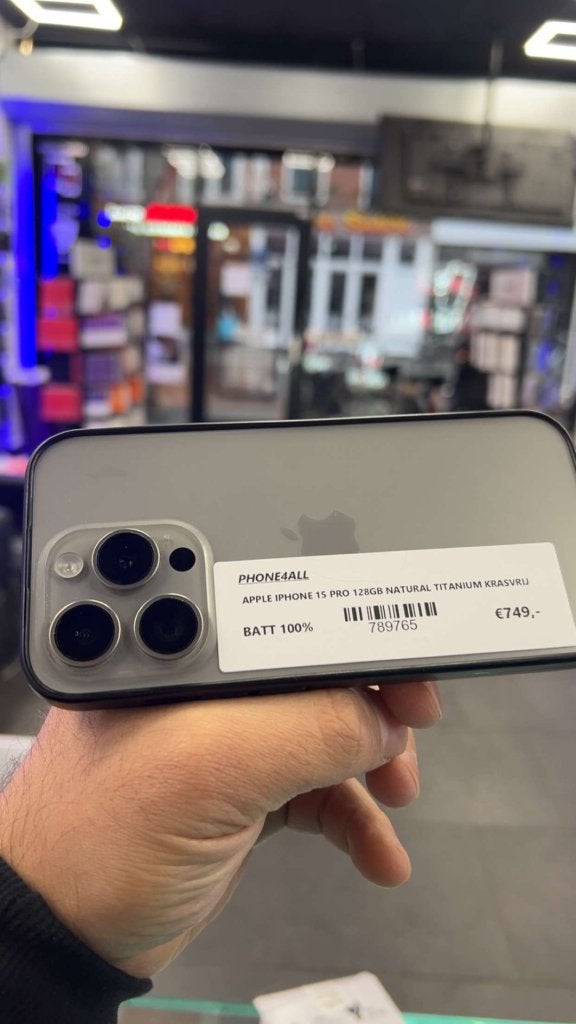 APPLE IPHONE 15 PRO  128GB NIEUWE STAAT, Niet ingevuld, 128 GB, Niet ingevuld, Ophalen of Verzenden