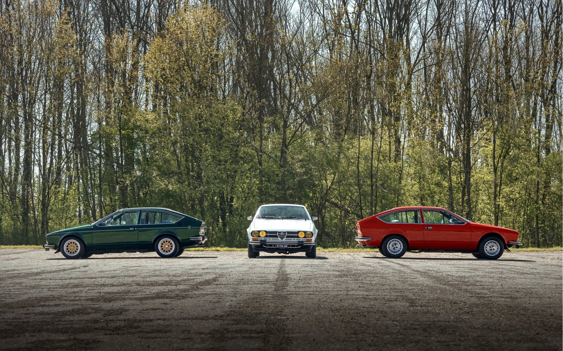 Alfa Romeo Alfetta 2.0 GT Veloce | 15" Ronal velgen, foto 3