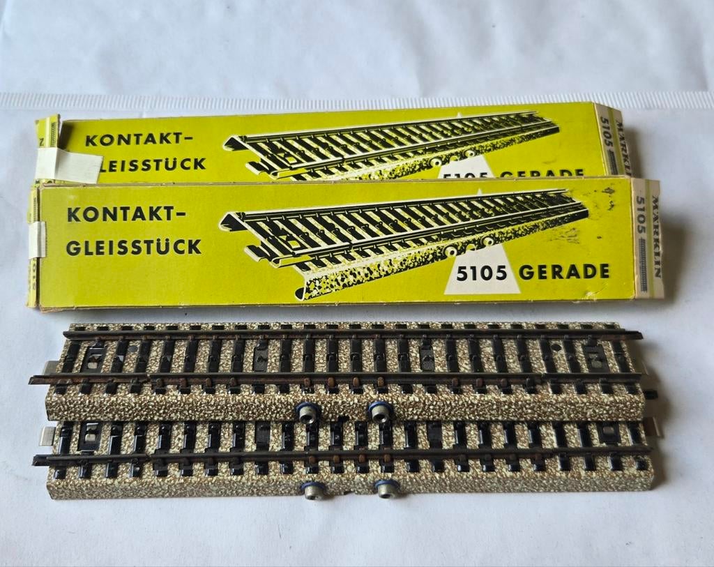 Marklin HO 5150 contact rail, Ophalen of Verzenden, Wisselstroom, Rails, Märklin