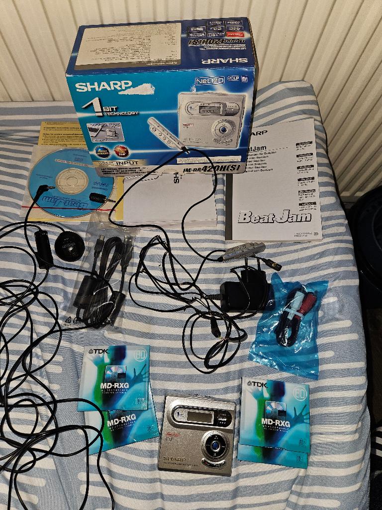 Sharp IM-DR420H, Audio, Tv en Foto, Walkmans, Discmans en Minidiscspelers, Ophalen of Verzenden, Minidisc-speler