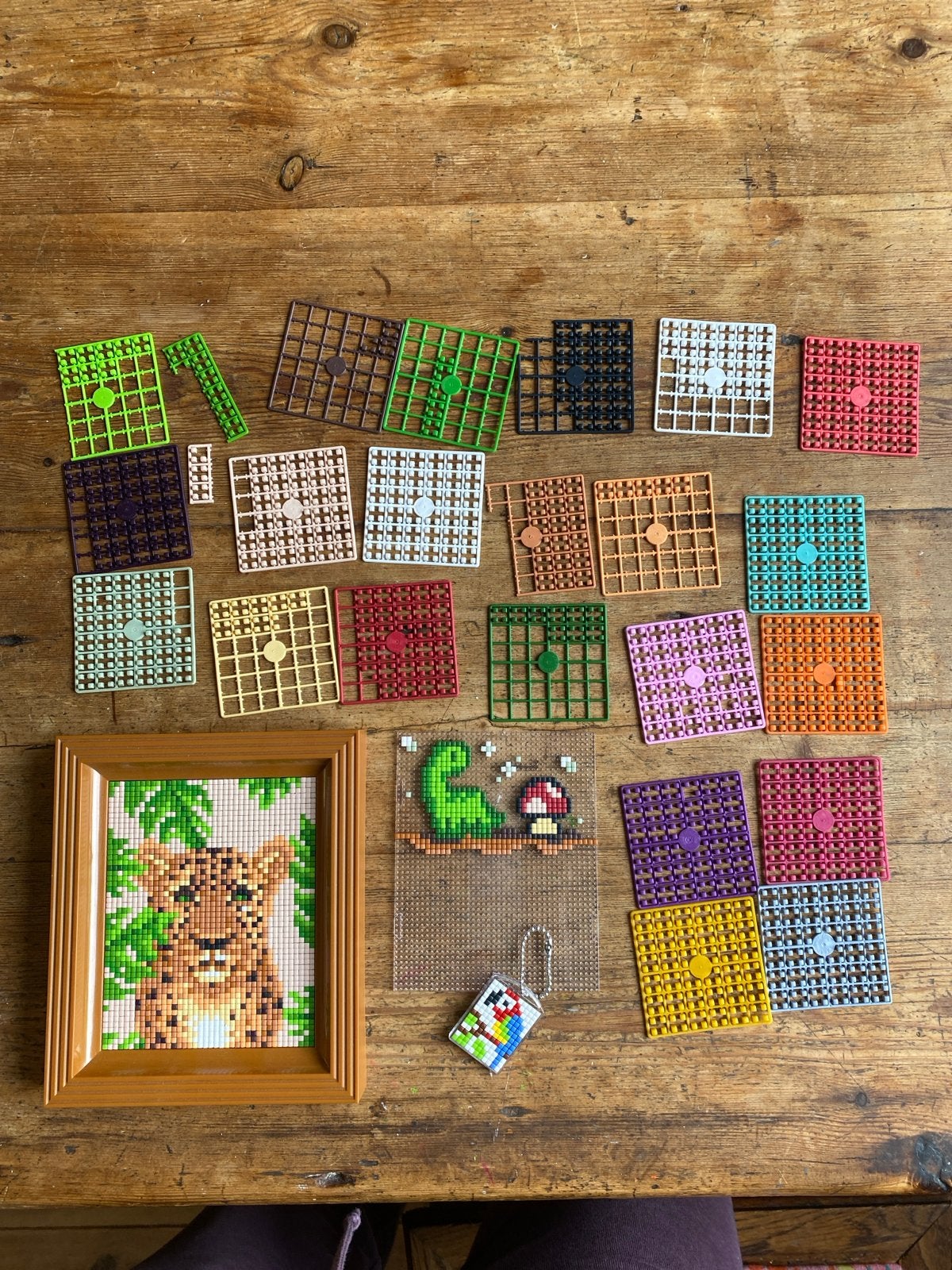 Pixelhobby knutselspullen - set met voorbeeld, Hobby en Vrije tijd, Knutselen, Gebruikt, Dieren, Meerkleurig, Ophalen of Verzenden