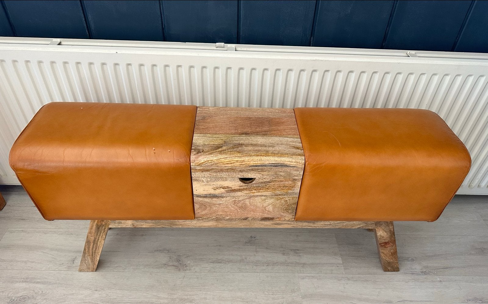 Bankje met opbergruimte, slaapkamer, hal, bokje, Ophalen, Gebruikt, Hout