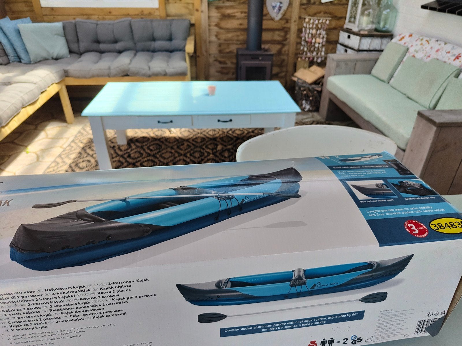 NIEUWE 2 persoons kayak kano, Ophalen of Verzenden, Nieuw, Twee personen, Kajak