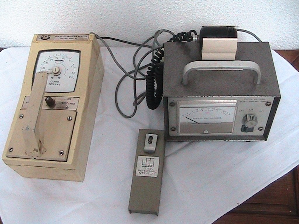 oude straling meters, Ophalen of Verzenden