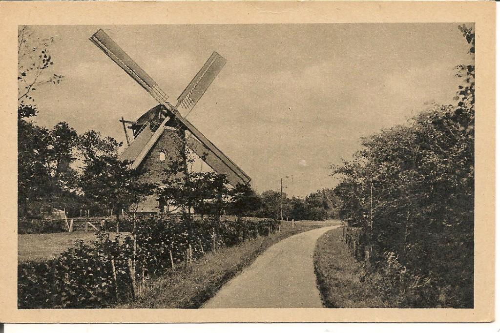 Schoorl Molenweg., Ophalen of Verzenden, 1940 tot 1960, Ongelopen, Noord-Holland