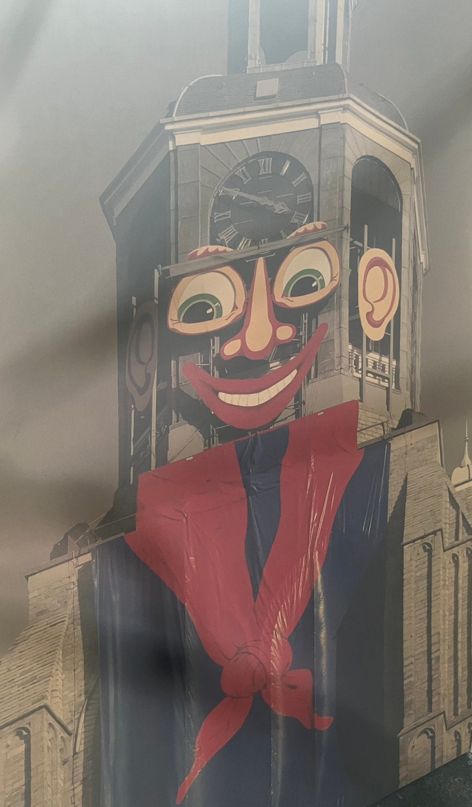 Bergen op Zoom , DE PEPERBUS op canvas geschilderd!, Ophalen, Zo goed als nieuw, Jongen of Meisje