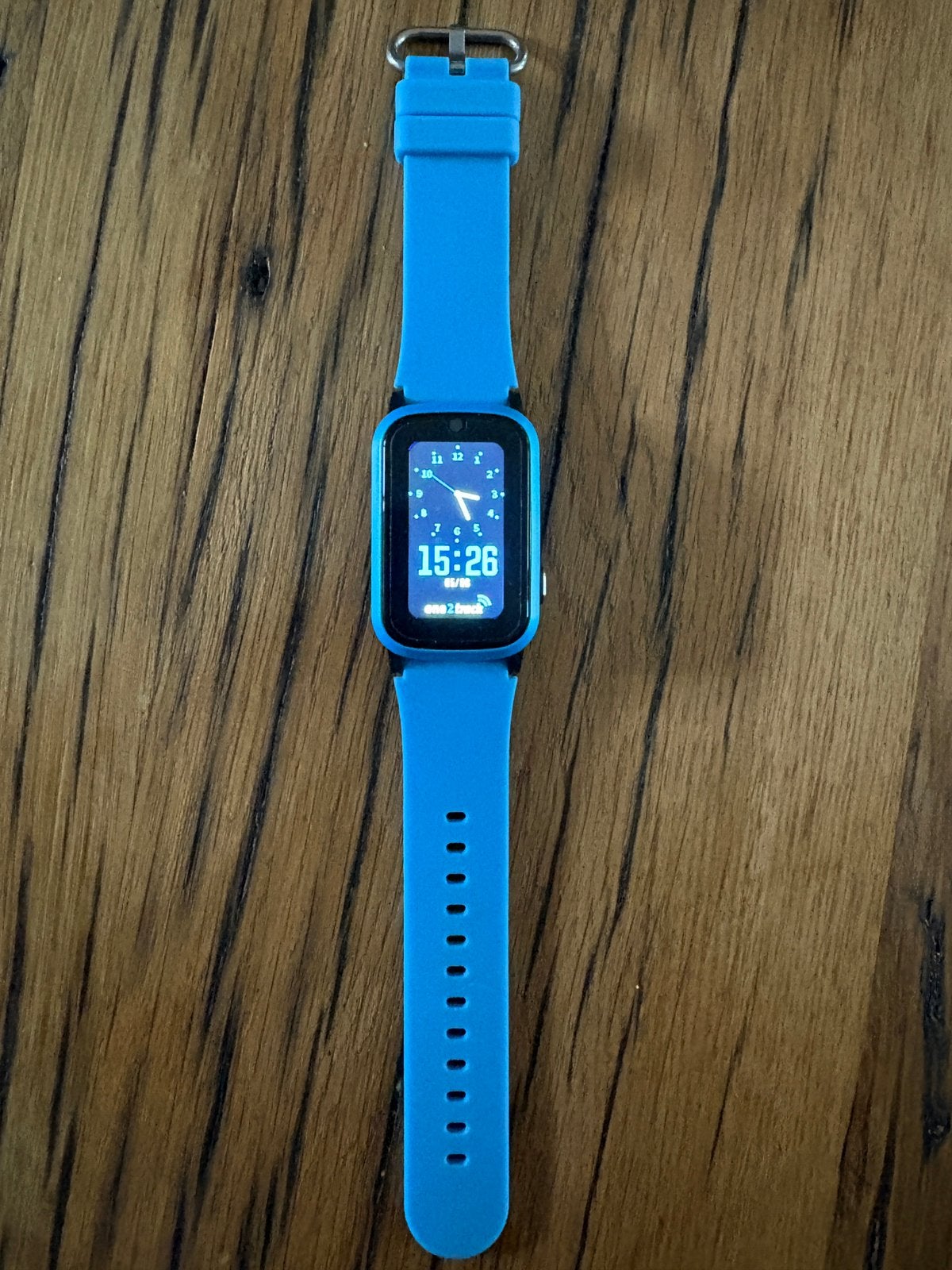 One 2 Track smartwatch, Sieraden, Tassen en Uiterlijk, Smartwatches, Gebruikt, Android, Blauw, GPS, Waterdicht, Ophalen of Verzenden