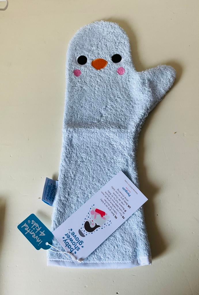 Baby shower glove in invented 4 kids, Kinderen en Baby's, Badjes en Verzorging, Ophalen of Verzenden, Nieuw, Overige typen