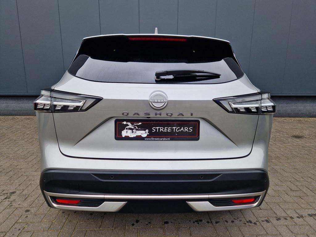 Nissan Qashqai 1.3 MHEV 158PK Tekna /Pano /Led /360camera /L, Zwart, 4 cilinders, Bedrijf, Hybride Elektrisch/Benzine