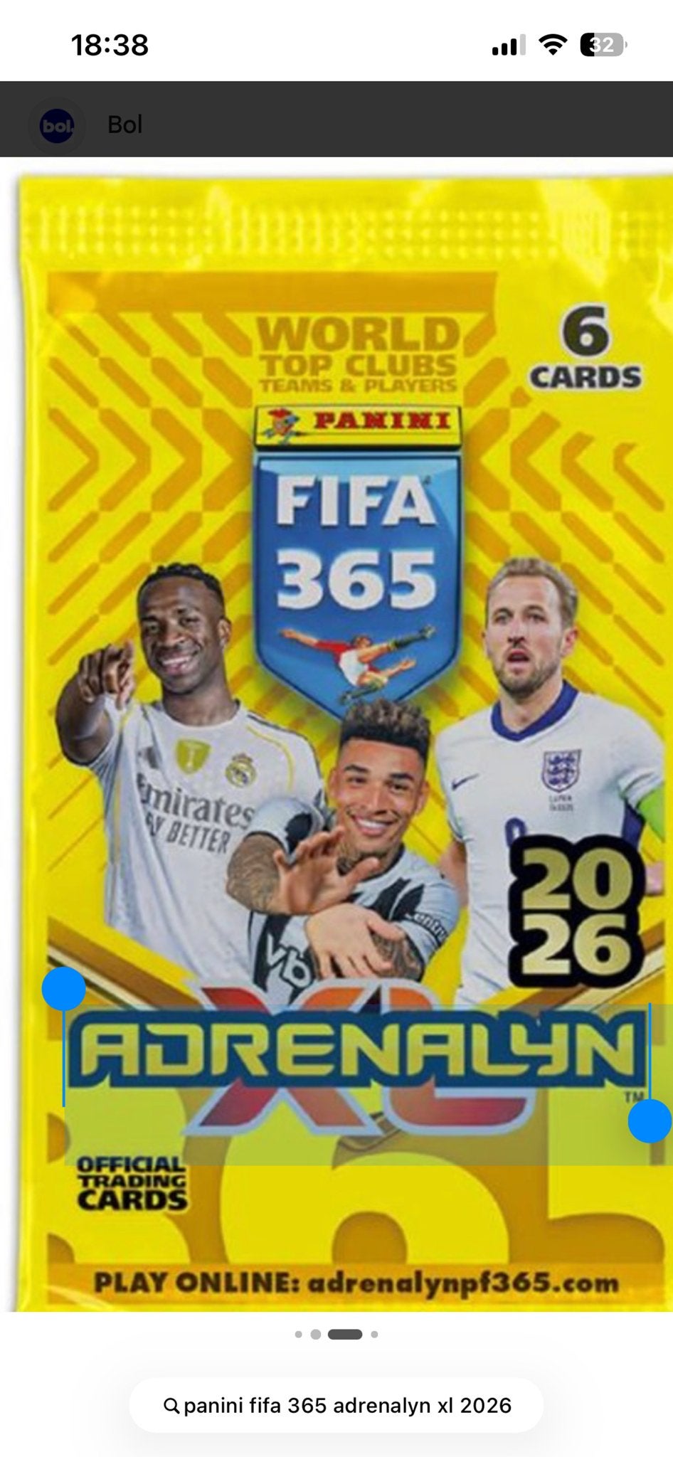 Gezocht Panini FIFA 365 Adrenalyn XL 2026 Kaartjes Pakket, Ophalen, Nieuw, Overige sporten, Spelerskaart